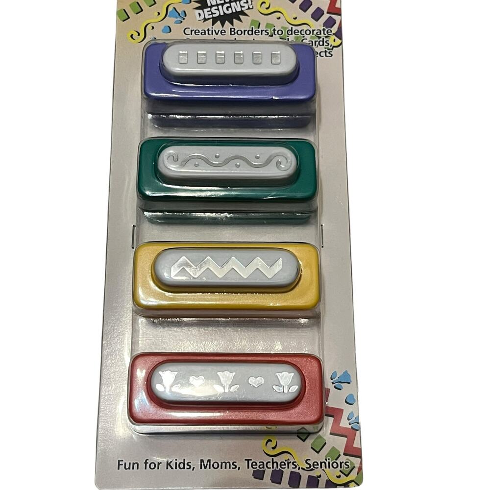 McGill Border Paper Cutter Punches Set of 4